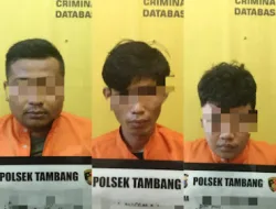 Team Sanak Rimbo Polsek Tambang Berhasil Meringkus 3 Pelaku Curanmor dan Spesialis Bongkar Rumah
