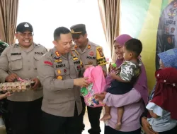 Laksanakan Cooling System dan Peduli Anak Stunting, AKBP Asep Sujarwadi Bersinergi dengan Dandim 0322 Siak Jadi Orang Tua Asuh