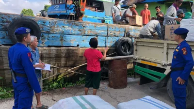 Cek Alut dan Alat SAR Serta Patroli Harkamtibmas, Subsatgas Polairud Dukung Suksesnya Perhelatan Pemilu 2024