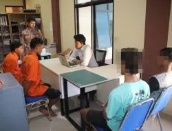 Empat Pelaku Kekerasan Terhadap Anak Dibawah Umur Ditangkap Polisi