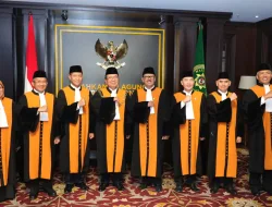 Ketua Mahkamah Agung Lantik 7 Hakim Agung Baru