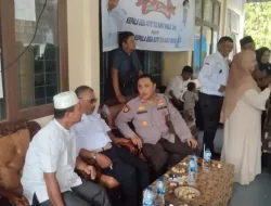 Kapolsek XIII Koto Kampar Hadiri Sertijab Pj Kades Koto Tuo Barat