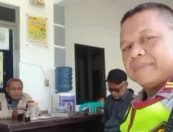 Kanit Intelkam dan Kanit Samapta Wilayah Hukum Polsek Citeureup melakukan Monitoring Kegiatan Sosialisasi Bacaleg