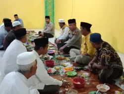 Kemas Cooling System dengan Cara Lain, Kapolsek Tambang Gelar Konsep Makan Bersama di Masjid Nurul Iman