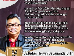 Kefas Optimis Melangkah Ke “Gedung Parlemen Jawa Barat”, Bawa Misi Mensejahterakan Pelaku UMKM Jawa Barat