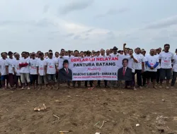 Nelayan Roban Timur Jateng Deklarasi Dukung Prabowo-Gibran di Batang