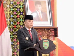 Pesan Pj Gubernur Agus Fatoni usai Lantik Penjabat Bupati OKI Ir. Asmar Wijaya