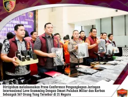 Polri Bongkar Sindikat Love Scamming Internasional Raup Rp 50 Miliar Per Bulan