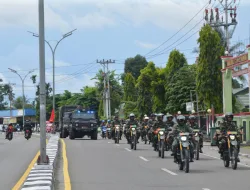 Kodim 1710/Mimika Laksanakan Patroli Gabungan Jelang Pilpres 2024