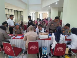 Polres Metro Tangerang Kota Cek Kesehatan Anggota Jelang Pengamanan Pemilu 2024