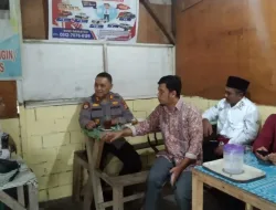 Atasi Stunting dan Cooling System Pemilu 2024, Kapolsek XIII Koto Kampar Ngopi Bareng Bersama Kapus