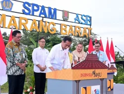 Resmikan SPAM Semarang Barat, Jokowi: Bantu Masyarakat Peroleh Air Bersih Terjangkau