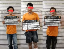 Unit Reskrim Polsek Percut Seituan Ungkap dan Ringkus 3 Pelaku Curanmor