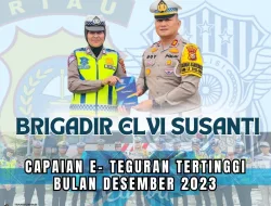 Kasat Lantas Polres Kuansing Berikan Reward ke Personel Satlantas Berprestasi