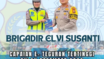 Kasat Lantas Polres Kuansing Berikan Reward ke Personel Satlantas Berprestasi