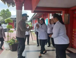 Kapolresta Bersama PJU Kunjungi Lapas Kelas II A Pekanbaru