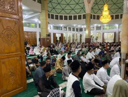 Malam Pergantian Tahun, Polres Kuansing Gelar Tabliqh dan Zikir Akbar Untuk Palestina