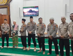 Melalui Program Sholat Subuh Berjamaah, Polres Kuansing Sampaikan Pesan Kamtibmas Dalam Rangka Cooling System Pemilu Damai 2024