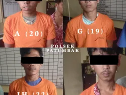 Dalam Waktu 2 Jam, 4 dari 10 Pelaku Pemerkosa Mahasiswi Diciduk Tim Opsnal Polsek Patumbak