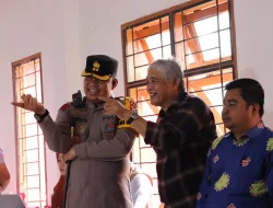 Cek Langsung ke Lokasi Rapat Pleno, Kapolres Pelalawan Pastikan Rapat Pleno PPK Berjalan Aman dan Lancar