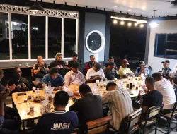 Kapolres Pelalawan Sambut Silaturahmi Pimpinan Media Pasca Pemungutan Suara Pemilu 2024