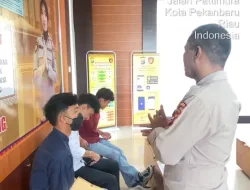Sukseskan Pemilu 2024, Kepala SPKT Polda Riau Ajak Generasi Z Gunakan Hak Pilih