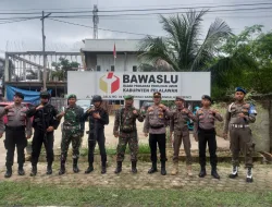 Jaga Situasi Kamtibmas Tetap Aman dan Kondusif, TNI/Polri dan Sat Pol PP Kabupaten Pelalawan Lakukan Patroli Rutin di Lokasi Keramaian
