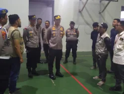Kapolres Metro Tangerang Kota Tinjau Pengamanan Lokasi Gudang Logistik di PPK, Ini Hasilnya