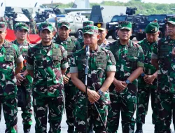 Panglima TNI Saksikan Apel Gelar Pengamanan Pemilu 2024