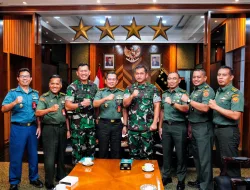 Kapuspen TNI Laksanakan Silaturahmi Kepada Kepala Staf TNI Angkatan Darat