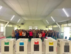 JELANG PEMILU, LAPAS KELAS IIA TANGERANG LAKSANAKAN SIMULASI PEMILU 2024