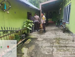 Polisi Cek Tempat Diduga Penampungan Hasil PETI di Desa Teratak