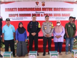 Korps Brimob Polri Gelar Bakti Sosial dan Resmikan Markas Baru di Karawang