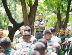 Panglima TNI Cek Kesiapan Pasukan Pengaman Unjuk Rasa dan Babinsa Pengamanan Pemilu
