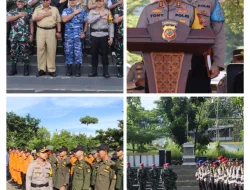 781 Personil Polres Sukabumi, Diberangkatkan Menuju TPS Pemilu 2024