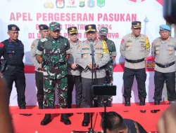Kapolda Metro Jaya dan Pangdam Jaya Pimpin Apel Pergeseran Pasukan Pengamanan TPS Pemilu