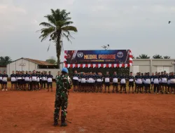 Personel Satgas Kizi TNI Konga XX-T Monusco Terima Penyuluhan Hukum