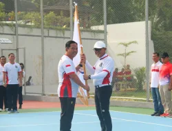 JUNJUNG SPORTIFITAS DENGAN MENGUKUHKAN PERSATUAN OLAHRAGA PENGAYOMAN