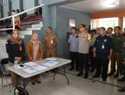 Kapolres Metro Tangerang Kota Pantau Pengamanan Rapat Pleno Rekapitulasi Penghitungan Suara Pemilu 2024 di PPK