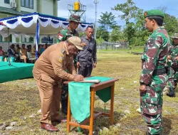 Kodim 1715/Yahukimo Gelar Upacara Pembukaan TMMD Reguler ke-119 TA 2024
