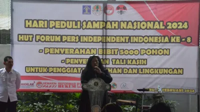 Gerakan Hijaukan Rutan dan Lapas Kanwil Kemenkumham DKI Jakarta, Rangkaian HUT FPII Ke-8, Dan Hari Peduli Sampah Nasional