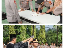 AKP Fiekry Terima Estafet Kasat Lantas Polres Sukabumi Gantikan AKP Sujana