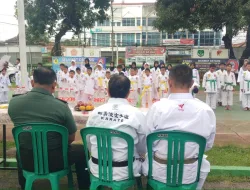 Siapkan Bibit Berbakat Danramil 01 Tambun Pimpin Pembukaan Ujian Kenaikan Tingkat Peserta KARATE-DO GOJU ASS INDONESIA