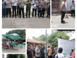 Kapolres Metro Tangerang Kota Lakukan Pengecekan PSL di Beberapa TPS