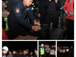KRYD 3 Pilar Polres Bogor Berhasil Amankan Puluhan Botol Minuman Keras di Sekitar Stadion Pakansari