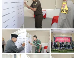 Menuju Wilayah Bebas Korupsi, Kapolres Pimpin Deklarasi Penguatan Zona Integritas
