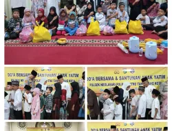 Sambut Bulan Suci Ramadhan, Polsek Neglasari Gelar Do’a Bersama dan Santunan Anak Yatim