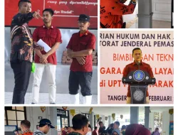 Lapas Pemuda Kelas IIA Tangerang Jadi Tempat Studi Lapangan Penyelenggaraan Unit Layanan Disabilitas