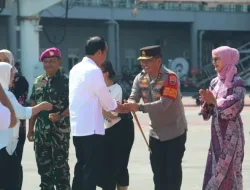 Kapolda Sumut Antar Keberangkatan Presiden RI Selepas Kunker di Sumut