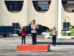 Kapolres Pekanbaru Pimpin Apel Sarpras Pemilu 2024